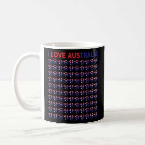 Girl Love Australia Soccer Balls Kid Toddler Austr Coffee Mug