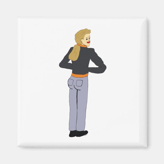 girl   magnet (Front)