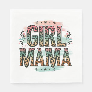 Girl Mama Napkins