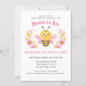 Girl Mama to Bee Baby Shower Invitation (Front)