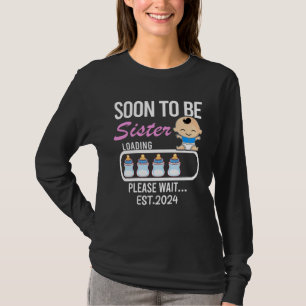 Girl Matching Pregnancy Announcemen Soon To Be Sis T-Shirt