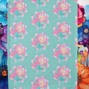 Girl Mermaid  Duvet Cover