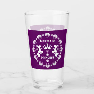 Girl Mermaid Princess Glass