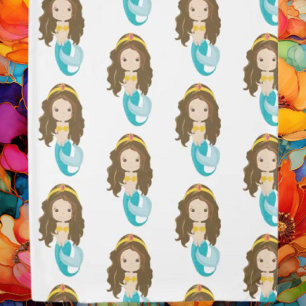 Girl Mermaids Duvet Cover