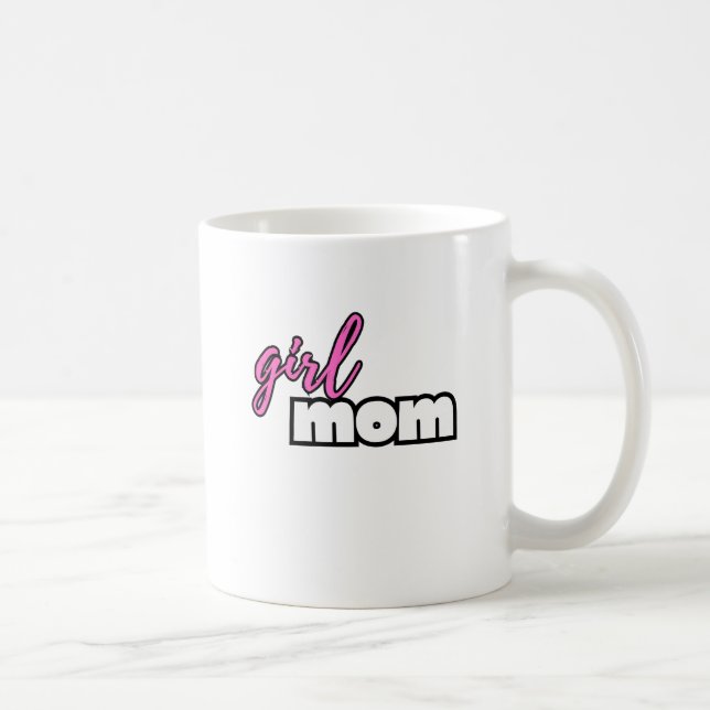 girl mom coffee mug (Right)