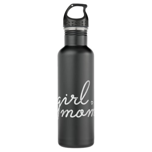 Girl Mom Empowered Mother Of Girls Womens Mother Stainless Steel Water Bottle