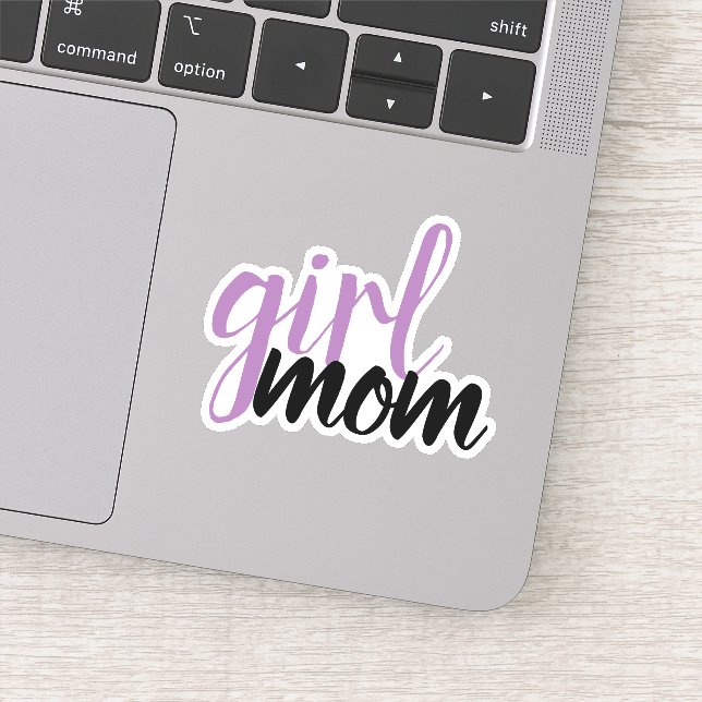 Girl Mom sticker (Detail)