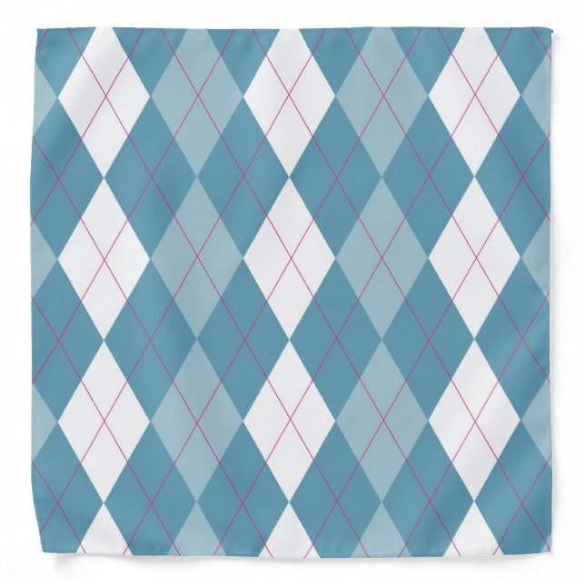 Girl Next Door Argyle Bandana (Front)