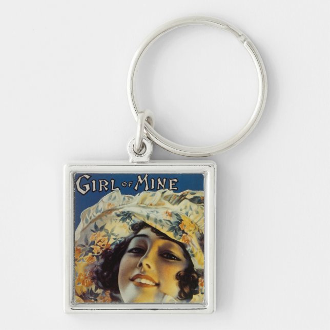 Girl of Mine Keychain (Front)