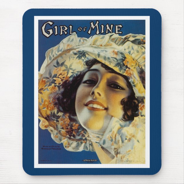 Girl of Mine Mouse Pad (Front)