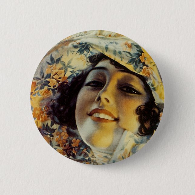 Girl of Mine Pinback Button (Front)