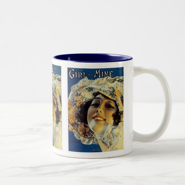 Girl of Mine Two-Tone Coffee Mug (Right)