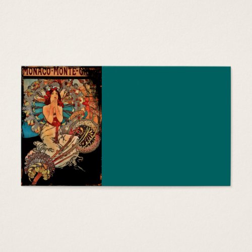 Girl of Monte Carlo Business Cards