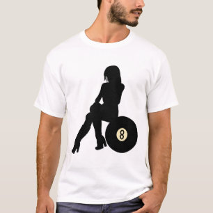 Girl On An 8 Ball T-Shirt