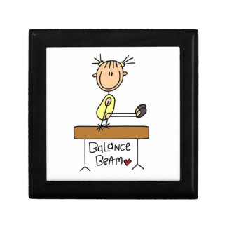 Girl on Balance Beam Gift Box