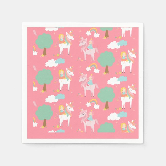 Girl On Horse Napkins (Front)