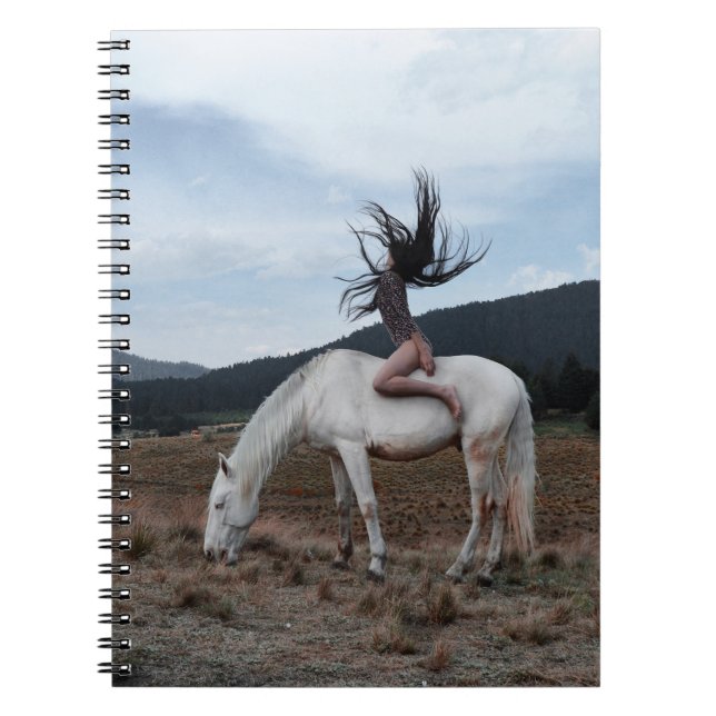 Girl on Horse Notebook (Front)