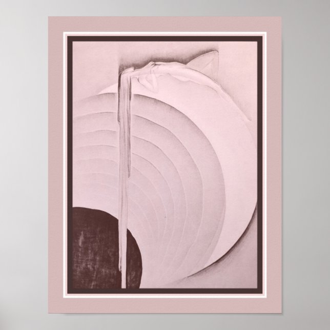 Girl on the Moon- Major Felton Art Deco Poster (Front)