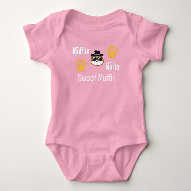 Girl one-sie baby bodysuit (Front)