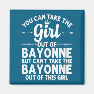 Girl Out Of Bayonne Nj New Jersey Home Roots Usa Magnet