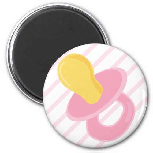 Girl Pacifier Magnet