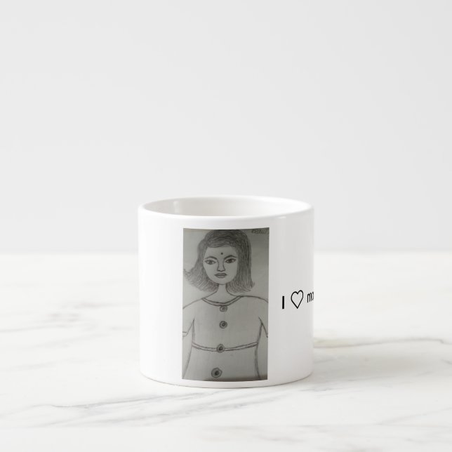 Girl painting mug  (Front)