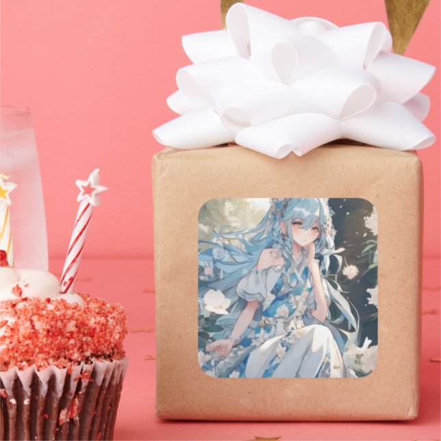 girl party sticker (Party)