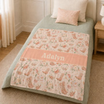 Girl Peach Western Coquette Shabby Chic Monogram