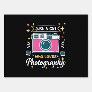 Girl Photography Sign