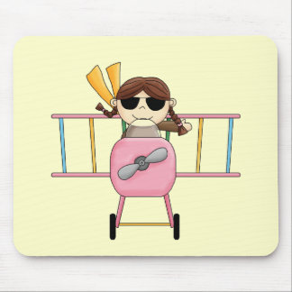 Girl Pilot T-shirts and Gifts Mouse Pad