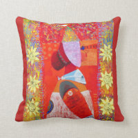 Girl,pilow Throw Pillow