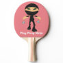 Girl Ping Pong Ninja Ping Pong Paddle