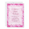 GIRL Pink Camouflage Lace  Baby Shower V10
