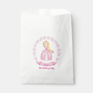 Girl Pink Party Favor Bag