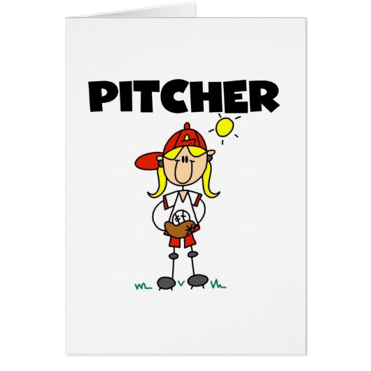 Girl Pitcher Cards (Front)