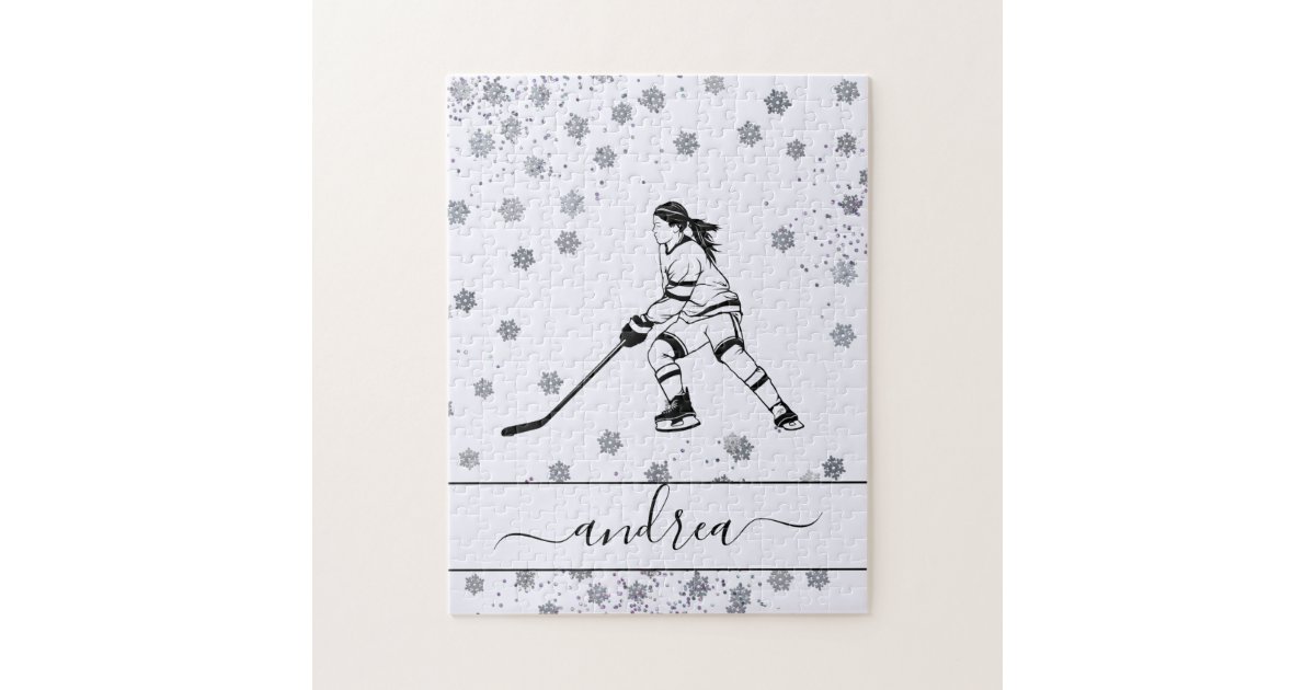 Hockey Player Photo Collage Canvas, Hockey Coach Gift, Personalized Ice  Hockey Sport Gift - Stunning Gift Store
