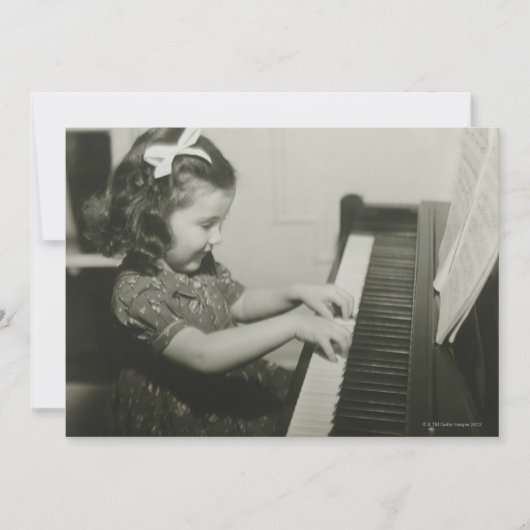 Girl Playing Piano (Front)