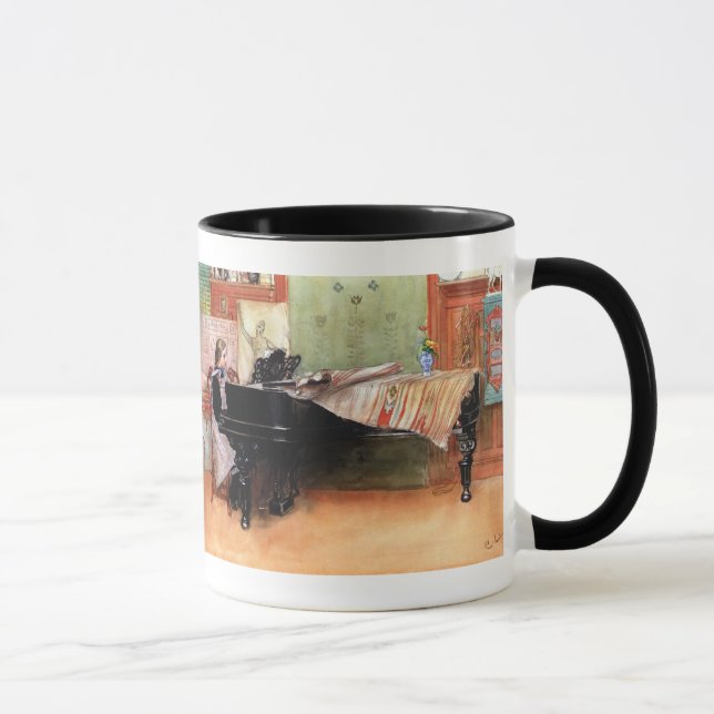Girl Playing Piano Mug (Right)