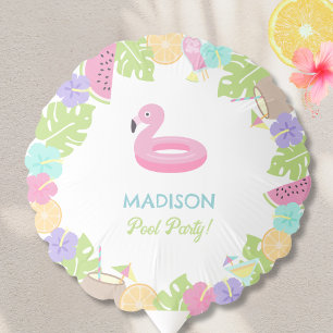 Girl Pool party  Balloon