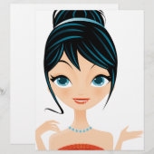 girl portrait (Front/Back)