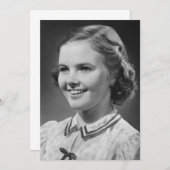 Girl Posing in Studio (Front/Back)