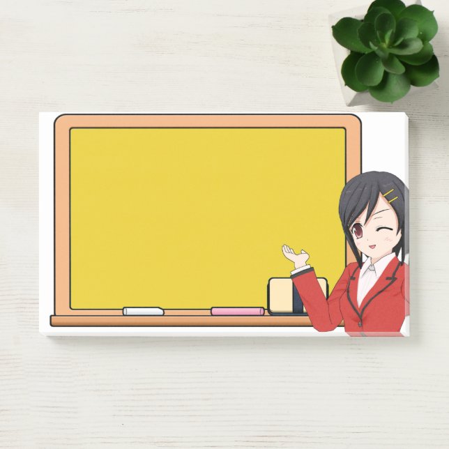 Girl Post-it Notes (Office)