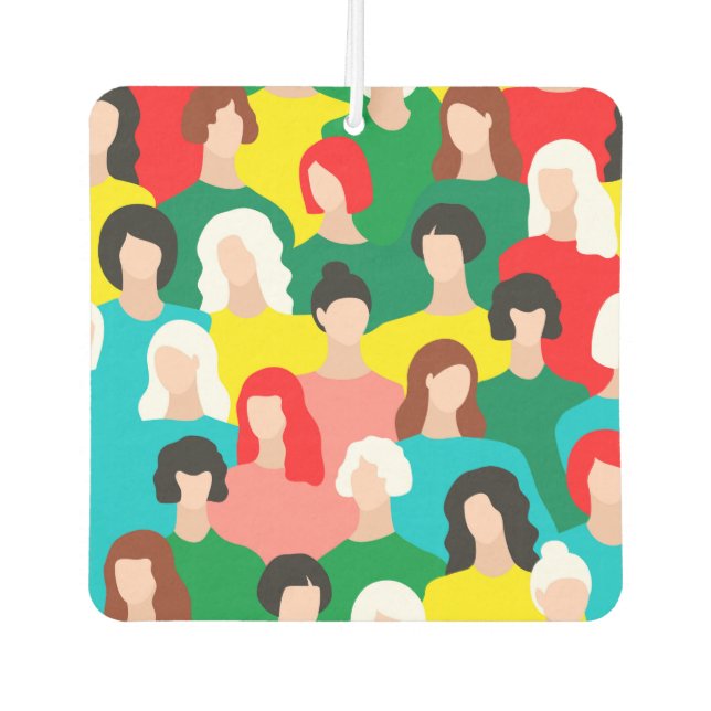 Girl power air freshener (Front)