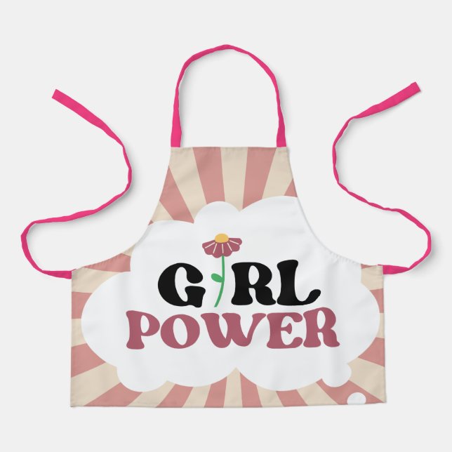 GIRL POWER   APRON (Front)