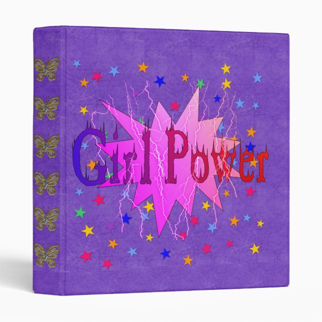 Girl Power Binder (Front/Spine)