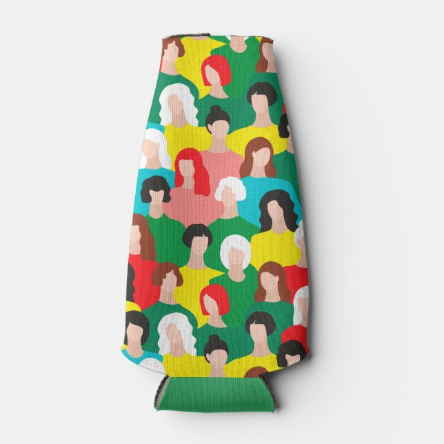 Girl power bottle cooler (Front)