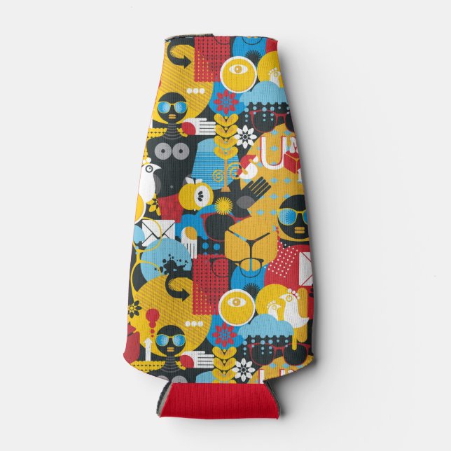 Girl power bottle cooler (Front)