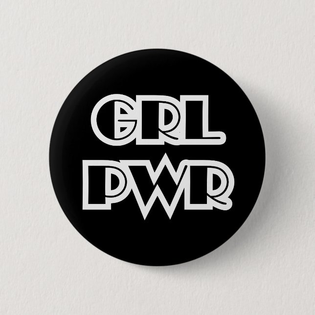 Girl Power Button (Front)