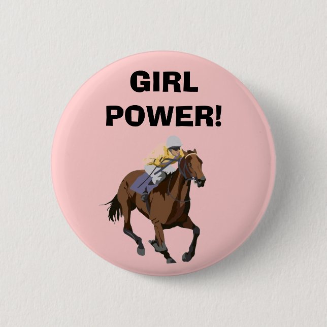 GIRL POWER! BUTTON (Front)