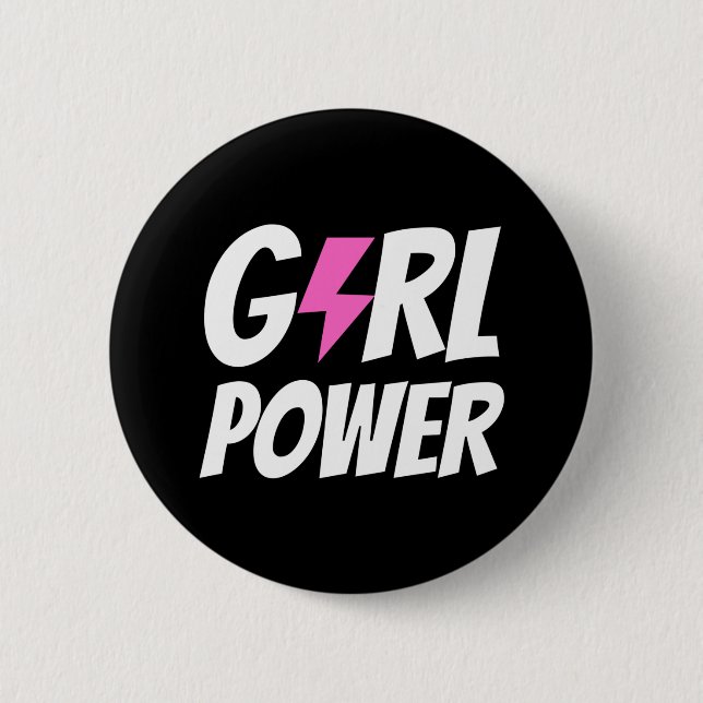 Girl Power Button (Front)